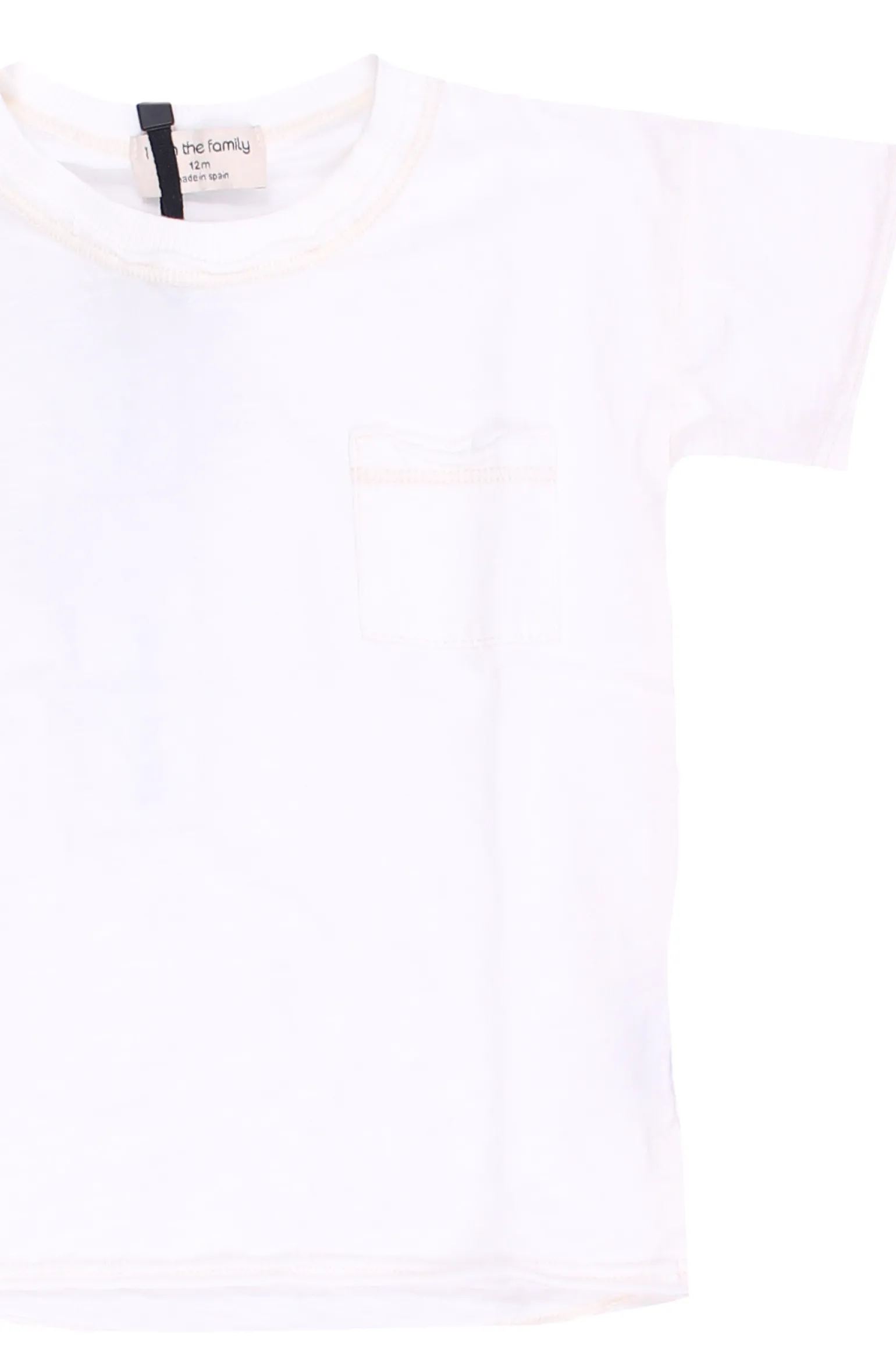 T-shirt girocollo in cotone