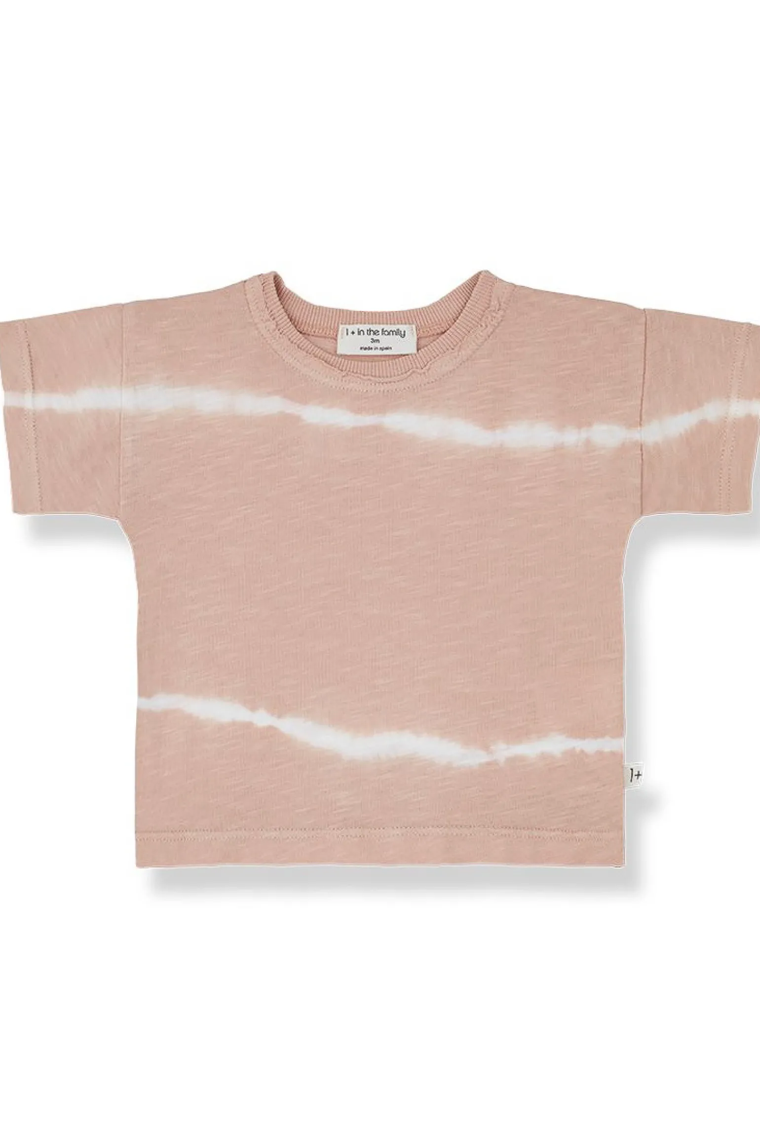 T-shirt girocollo in cotone