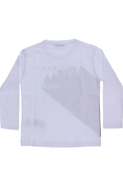 T-shirt girocollo in cotone