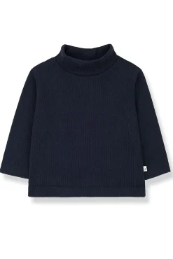 t-shirt girocollo lupetto