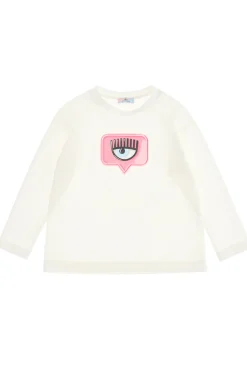 T-shirt girocollo occhio