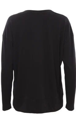 T-shirt in cotone manica lunga