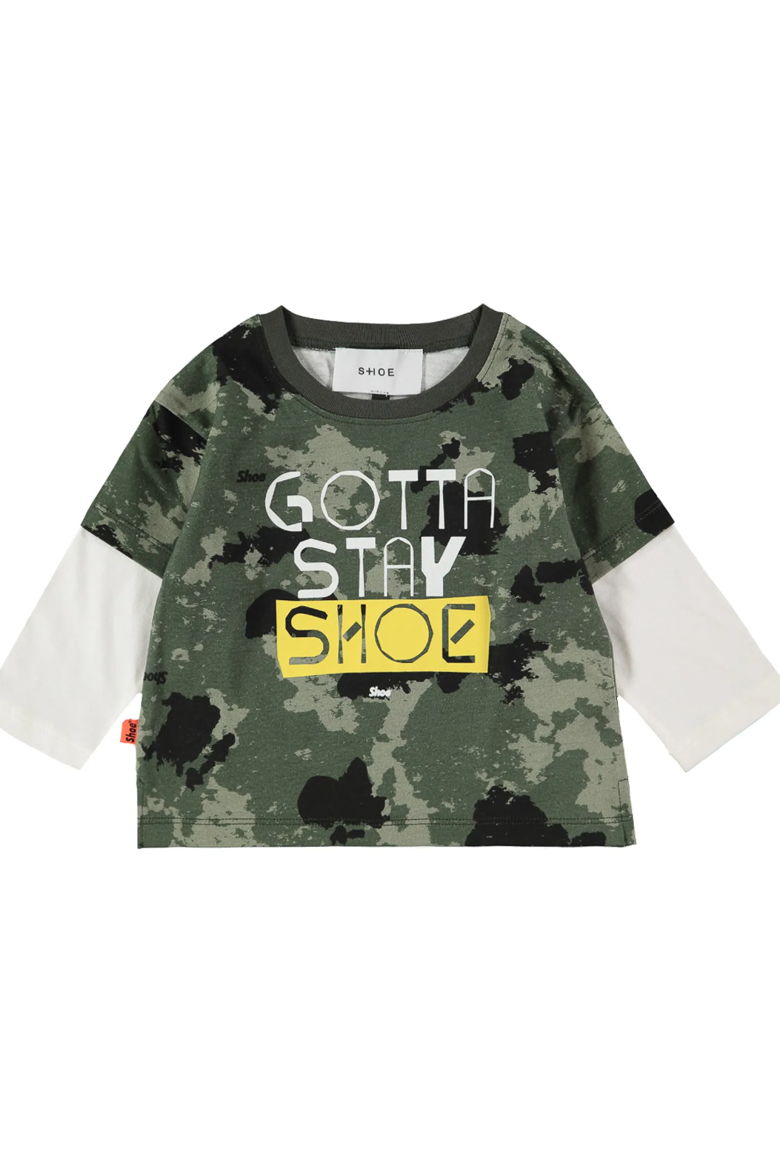T-shirt in cotone stampa logo