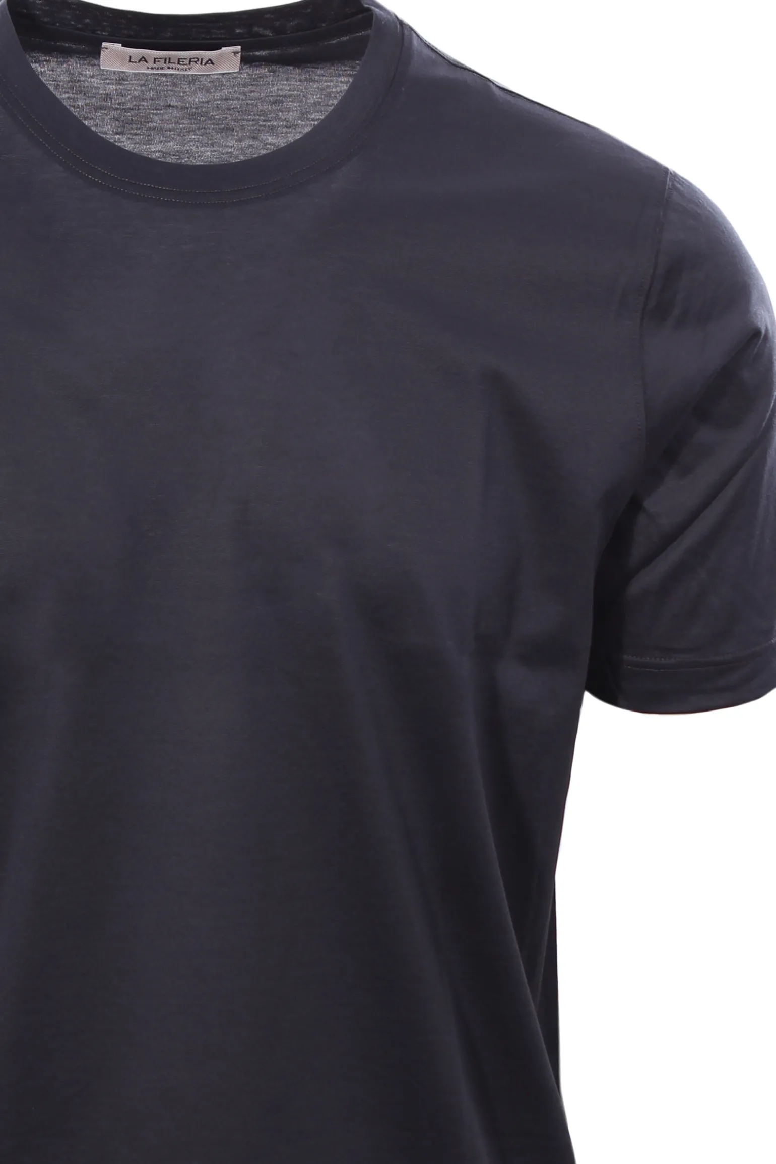 t-shirt in filo di scozia