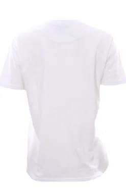 T-shirt in jersey di cotone con logo etro