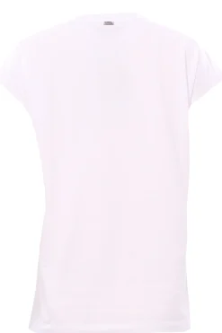 T-shirt in jersey di cotone stampa