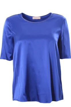 t-shirt in seta