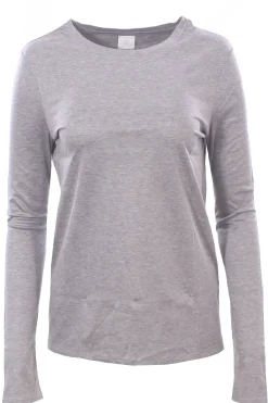 T-shirt in tencel manica lunga
