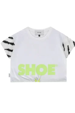 t-shirt logo in cotone