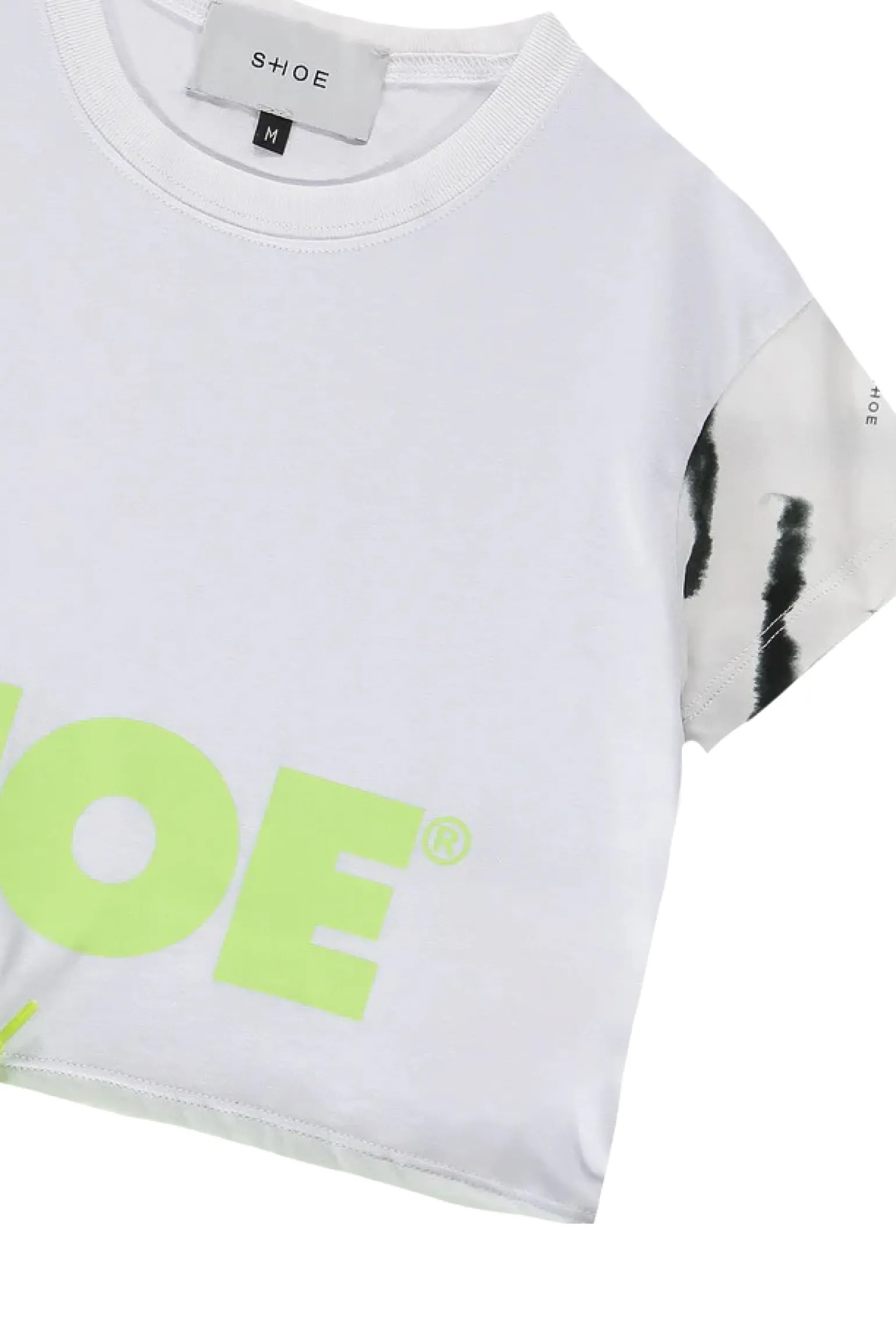 t-shirt logo in cotone