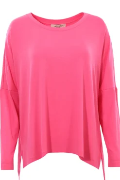 T-shirt over in viscosa