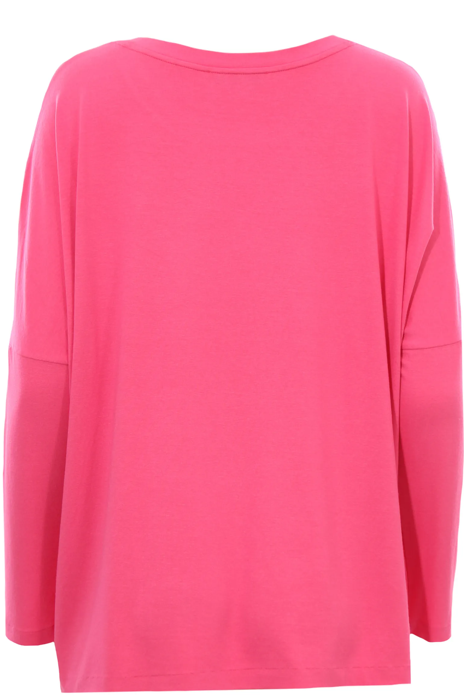 T-shirt over in viscosa