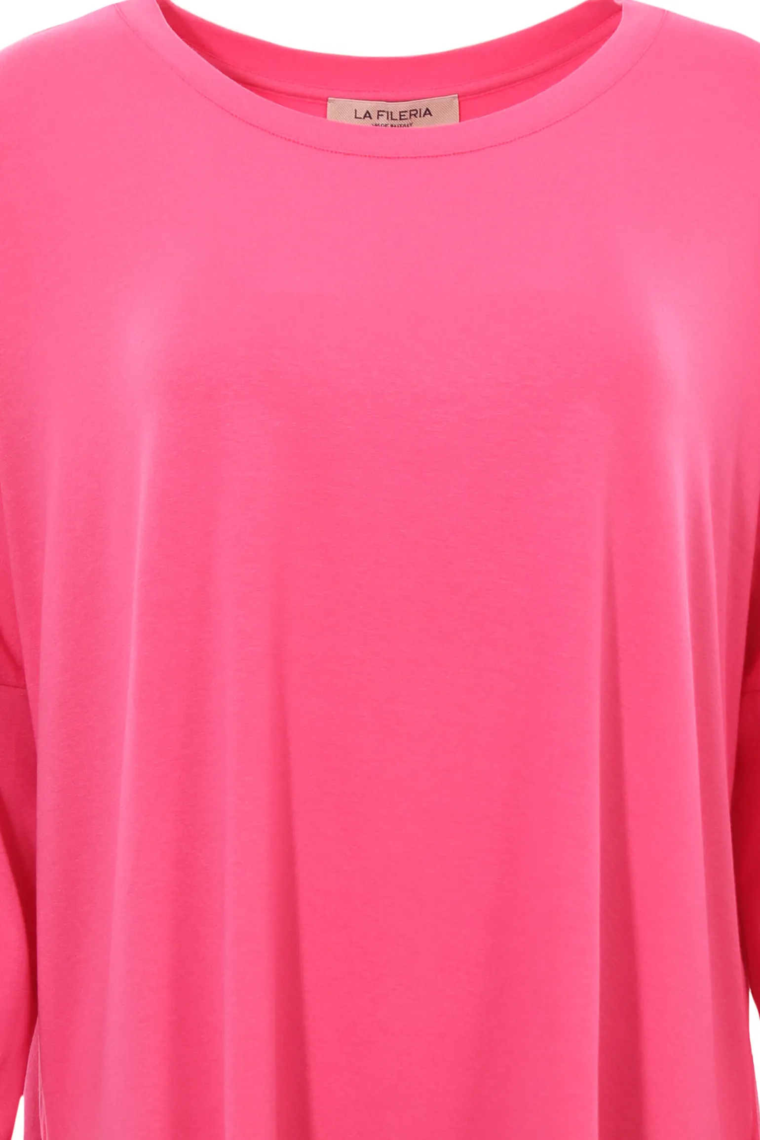 T-shirt over in viscosa