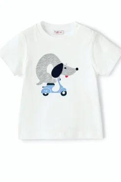 T-shirt vespa in cotone