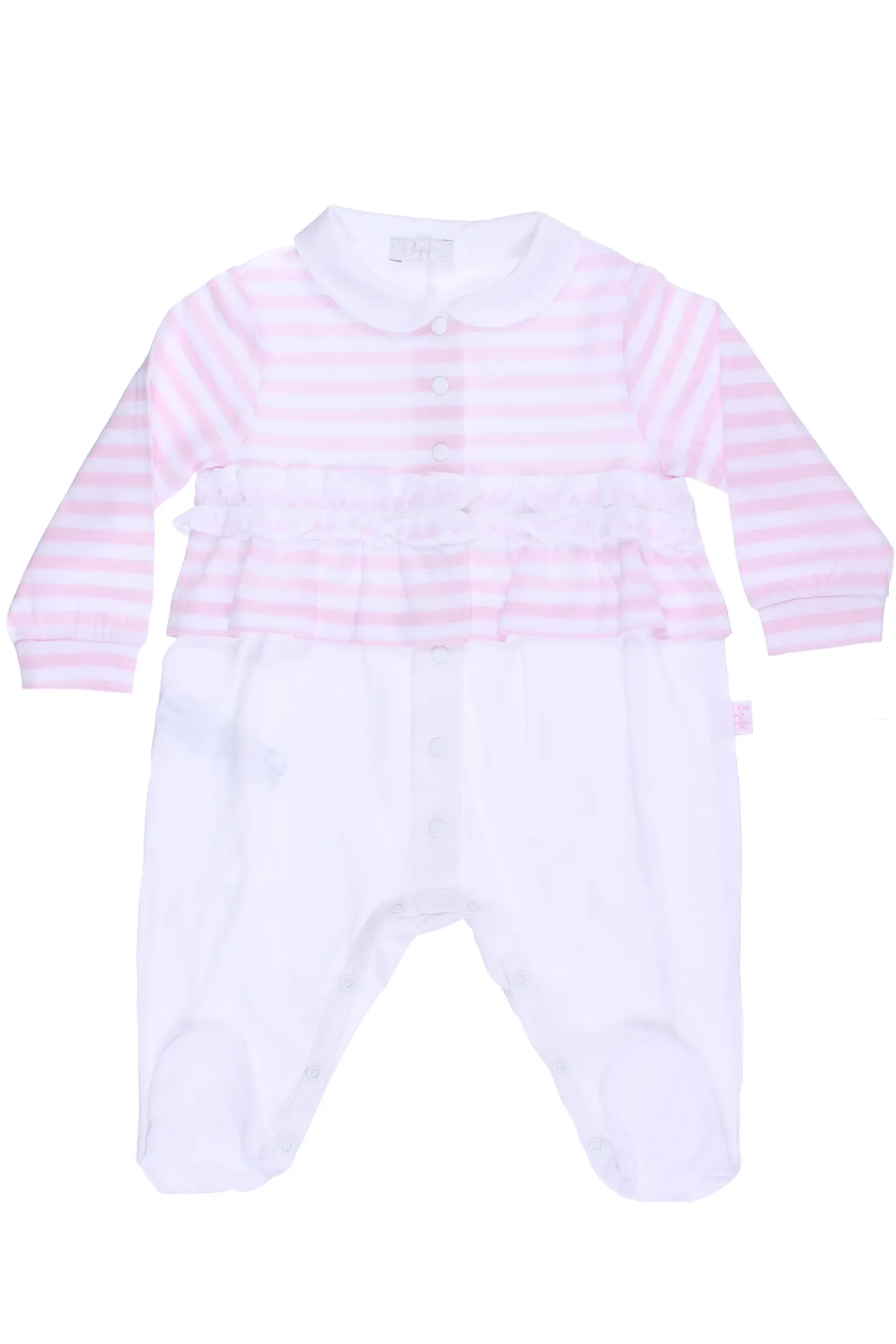 Tutina rigata in cotone