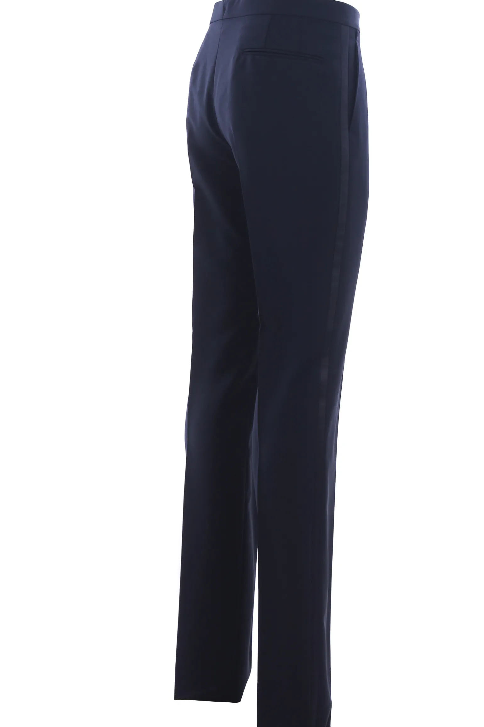 Tuxedo suit in lana e mohair